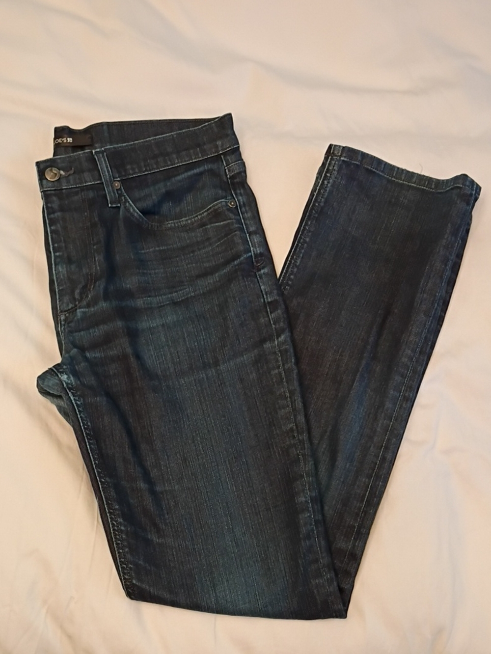 Joe's Jeans Dark Blue Straight Leg Denim
